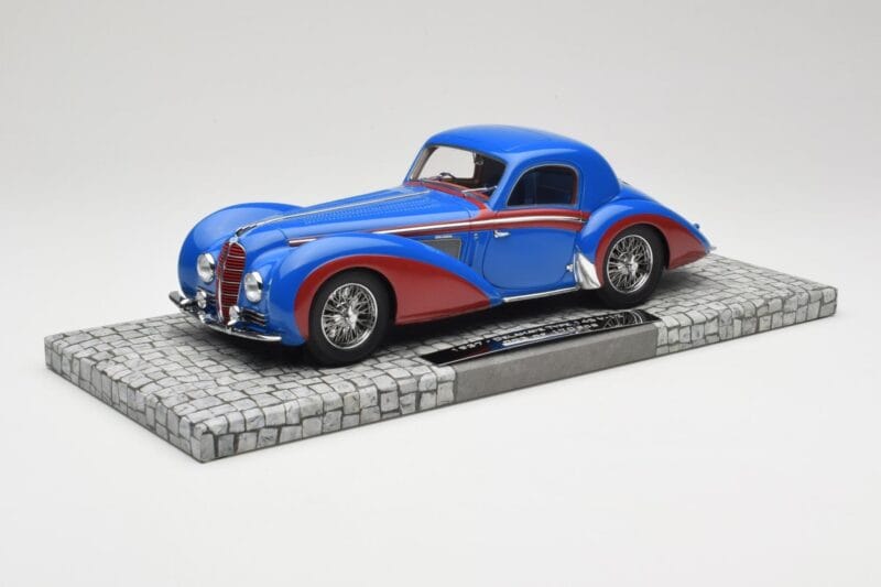Delahaye Type 145 V12 Coupe Sininen Punainen Minichamps 1:18 107116121 Hartsi