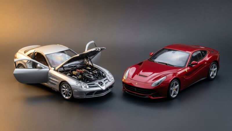 Die-cast vai resin pienoismalli: kumman keräilijän kannattaa valita?