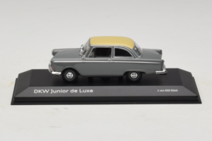 DKW Junior DeLuxe Harmaa Minichamps 1:43 A5-5794 Metalli