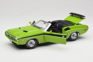 Dodge Challenger Avoauto Vihreä Greenlight 1:18 12803-06G Metalli — kuva 2 / 8