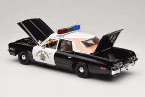 Dodge Monaco Highway Patrol CHiPS Auto World 1:18 AWSS112/06 Metalli — kuva 5 / 8