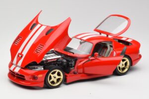 Dodge Viper GTS Punainen Bburago 1:18 3075 Metalli — kuva 2 / 8
