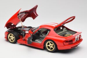 Dodge Viper GTS Punainen Bburago 1:18 3075 Metalli — kuva 5 / 8