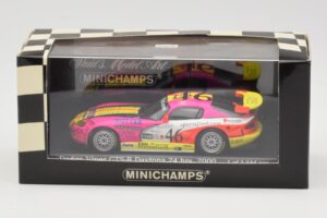 Dodge Viper GTS-R #46 Seiler / Brun / Messley 24 Hours of Daytona 2000 Minichamps 1:43 430001446 Metalli — kuva 4 / 4