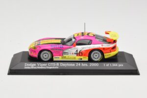 Dodge Viper GTS-R #46 Seiler / Brun / Messley 24 Hours of Daytona 2000 Minichamps 1:43 430001446 Metalli