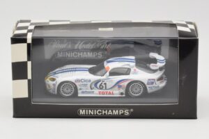 Dodge Viper GTS-R #61 Team Oreca S. Ayari / P. Gache 24 Hours of Le Mans 1997 Minichamps 1:43 430971461 Metalli — kuva 4 / 4