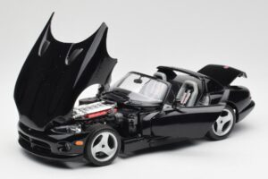 Dodge Viper RT/10 Musta Bburago 1:18 3065 Metalli — kuva 2 / 8