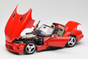 Dodge Viper RT/10 Punainen Bburago 1:18 3025-M1 Metalli — kuva 2 / 8