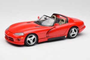 Dodge Viper RT/10 Punainen Bburago 1:18 3025-M1 Metalli