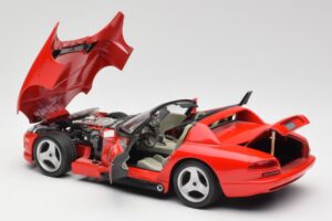 Dodge Viper RT/10 Punainen Bburago 1:18 3025-M1 Metalli — kuva 5 / 8