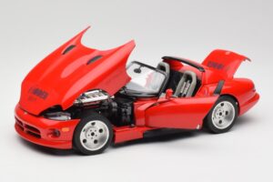 Dodge Viper RT/10 Punainen Rajoitettu Painos Bburago 1:18 3025 Metalli — kuva 2 / 8