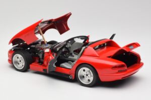 Dodge Viper RT/10 Punainen Rajoitettu Painos Bburago 1:18 3025 Metalli — kuva 5 / 8