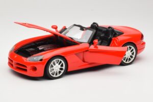 Dodge Viper SRT-10 Roadster Punainen Hot Wheels 1:18 53836 Metalli — kuva 2 / 8