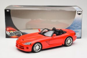 Dodge Viper SRT-10 Roadster Punainen Hot Wheels 1:18 53836 Metalli — kuva 8 / 8