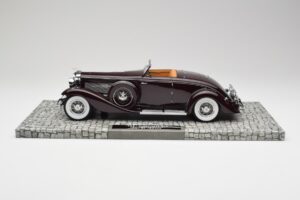 Duesenberg SJN Convertible Coupe Viininpunainen Minichamps 1:18 107150331 Metalli — kuva 3 / 6