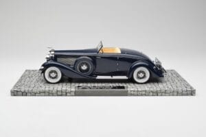 Duesenberg SJN Convertible Coupe Midnight Blue Minichamps 1:18 107150332 Metalli — kuva 3 / 6