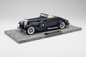 Duesenberg SJN Convertible Coupe Midnight Blue Minichamps 1:18 107150332 Metalli