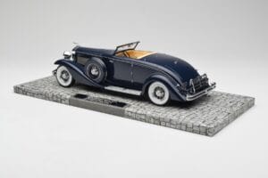 Duesenberg SJN Convertible Coupe Midnight Blue Minichamps 1:18 107150332 Metalli — kuva 5 / 6