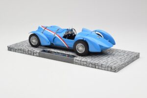 Ecurie Bleue Delahaye Type 145 V12 R. Dreyfus Coupe du Million Montlhery 1937 Minichamps 1:18 107116100 Metalli — kuva 5 / 6