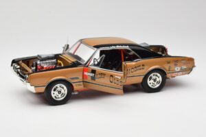 Oldsmobile 442 Hurst Hairy Olds Twin-Engine 4WD 1966 Highway 61 1:18 50089 Metalli — kuva 2 / 8