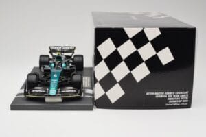 Aston Martin AMR22 Aramco #5 S. Vettel Monaco GP 2022 Minichamps 1:18 117220305 Hartsi — kuva 6 / 7
