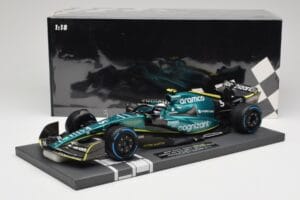 Aston Martin AMR22 Aramco #5 S. Vettel Monaco GP 2022 Minichamps 1:18 117220305 Hartsi — kuva 7 / 7