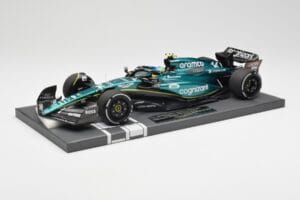Aston Martin AMR23 #14 F. Alonso 3rd Place Saudi Arabian GP 2023 Minichamps 1:18 117230214 Metalli — kuva 2 / 7