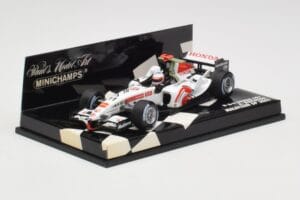BAR Honda 007 A. Davidson Malaysian GP 2005 Minichamps 1:43 400050104 Metalli — kuva 2 / 5