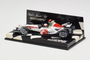 BAR Honda 007 A. Davidson Malaysian GP 2005 Minichamps 1:43 400050104 Metalli — kuva 3 / 5