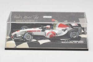 BAR Honda 007 A. Davidson Malaysian GP 2005 Minichamps 1:43 400050104 Metalli — kuva 5 / 5