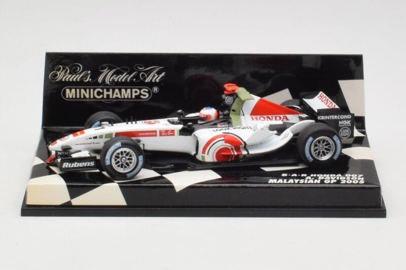BAR Honda 007 A. Davidson Malaysian GP 2005 Minichamps 1:43 400050104 Metalli