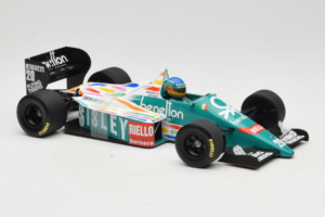 Benetton B186 #20 G. Berger F1 1986 Minichamps 1:18 80439418130 Metalli — kuva 4 / 6