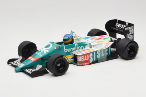 Benetton B186 #20 G. Berger F1 1986 Minichamps 1:18 80439418130 Metalli