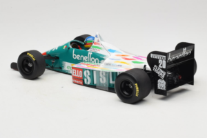 Benetton B186 #20 G. Berger F1 1986 Minichamps 1:18 80439418130 Metalli — kuva 5 / 6