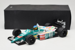 Benetton B186 #20 G. Berger F1 1986 Minichamps 1:18 80439418130 Metalli — kuva 6 / 6