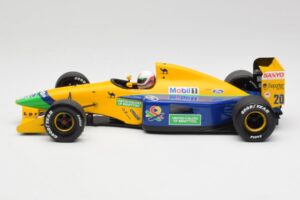 Benetton B191 #19 M. Schumacher F1 1991 Minichamps 1:18 100910119 Metalli — kuva 3 / 6