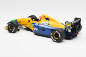 Benetton Ford B191 #19 N. Piquet F1 1991 Minichamps 1:18 100910020 Metalli — kuva 3 / 6