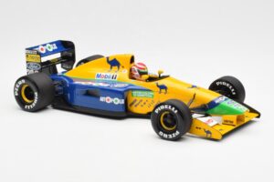 Benetton Ford B191 #19 N. Piquet F1 1991 Minichamps 1:18 100910020 Metalli — kuva 4 / 6