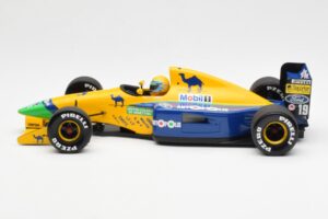 Benetton Ford B191 #20 R. Moreno F1 1991 Minichamps 1:18 100910019 Metalli — kuva 3 / 6