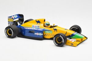 Benetton Ford B191 #20 R. Moreno F1 1991 Minichamps 1:18 100910019 Metalli — kuva 4 / 6