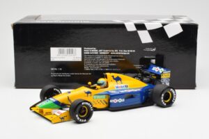 Benetton Ford B191 #20 R. Moreno F1 1991 Minichamps 1:18 100910019 Metalli — kuva 6 / 6