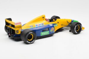 Benetton Ford B191B #20 M. Brundle F1 Early Season 1992 Minichamps 1:18 100920120 Metalli — kuva 2 / 6