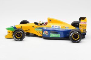Benetton Ford B191B #20 M. Brundle F1 Early Season 1992 Minichamps 1:18 100920120 Metalli — kuva 3 / 6