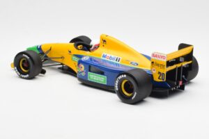 Benetton Ford B191B #20 M. Brundle F1 Early Season 1992 Minichamps 1:18 100920120 Metalli — kuva 5 / 6
