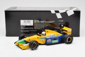 Benetton Ford B191B #20 M. Brundle F1 Early Season 1992 Minichamps 1:18 100920120 Metalli — kuva 6 / 6