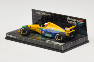 Benetton B191B Ford #20 M. Brundle Early Season F1 1992 Minichamps 1:43 400920120 Metalli — kuva 3 / 5