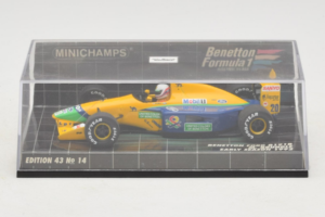 Benetton B191B Ford #20 M. Brundle Early Season F1 1992 Minichamps 1:43 400920120 Metalli — kuva 4 / 5