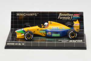Benetton B191B Ford #20 M. Brundle Early Season F1 1992 Minichamps 1:43 400920120 Metalli