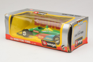 Benetton B190 Ford #20 N. Piquet F1 1990 Bburago 1:24 6102 Metalli — kuva 3 / 3