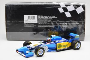 Benetton B195 Renault #1 M. Schumacher Winner Japanese GP 1995 Minichamps 1:18 510953401 Metalli — kuva 6 / 6